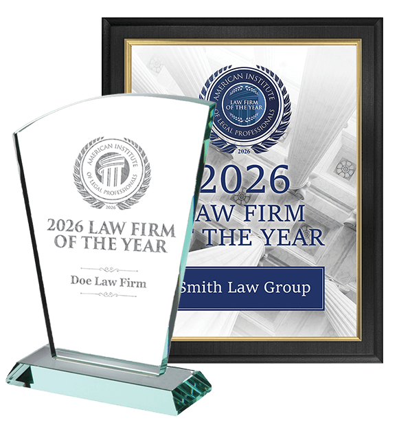 2026-law-firm-of-the-year 2026 Law Firm of the Year plaque